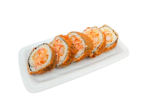 163. Crspy Ebi-Surimi Roll